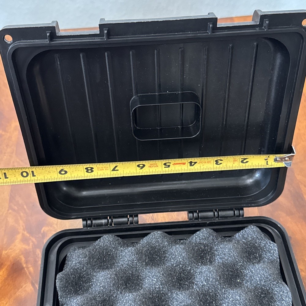 Diamondback Firearms Pistol Box Durable Black Case w/ Foam