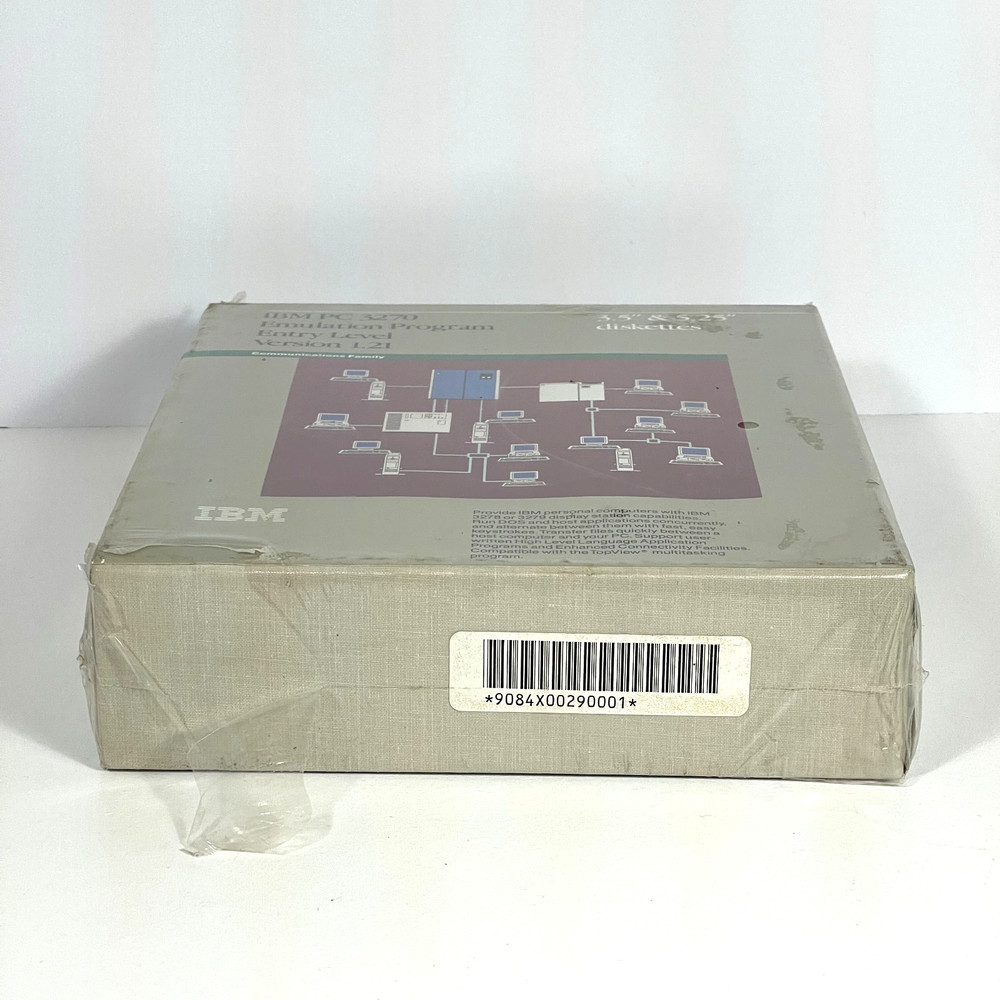 1987 IBM 3270 PC Emulation Program Version 1.21 - 3.5" & 5.25" diskettes -SEALED