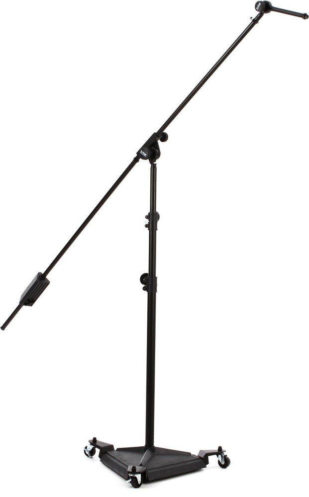 On-Stage SMS7650 Hex Base Studio Boom Microphone Stand (3-pack) Bundle