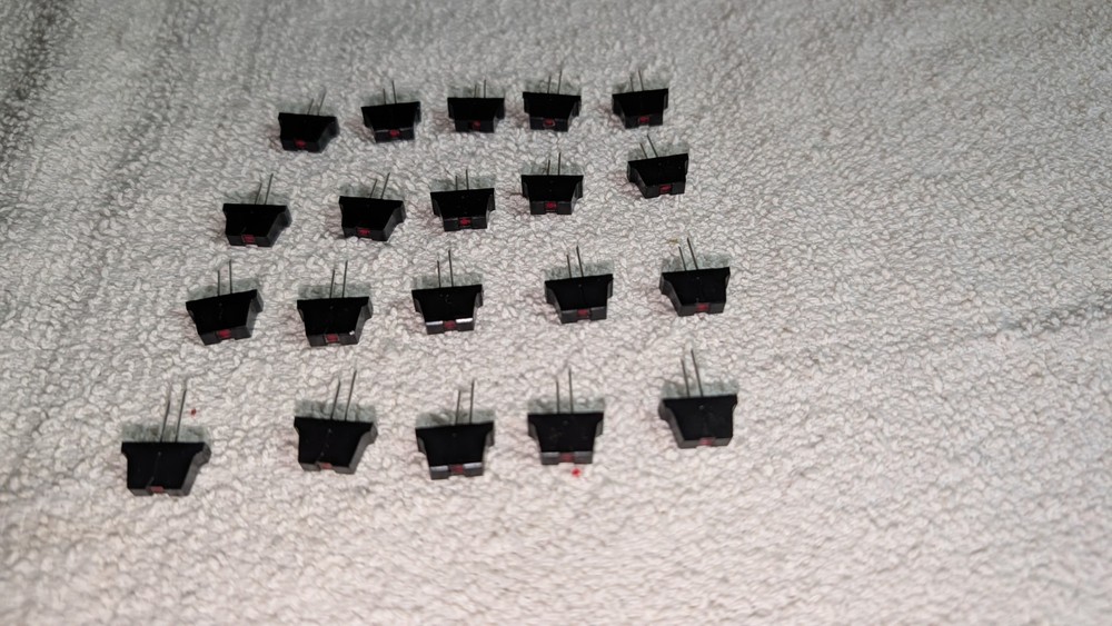 ADC SS100SL LED Slide Knobs With Red LED's