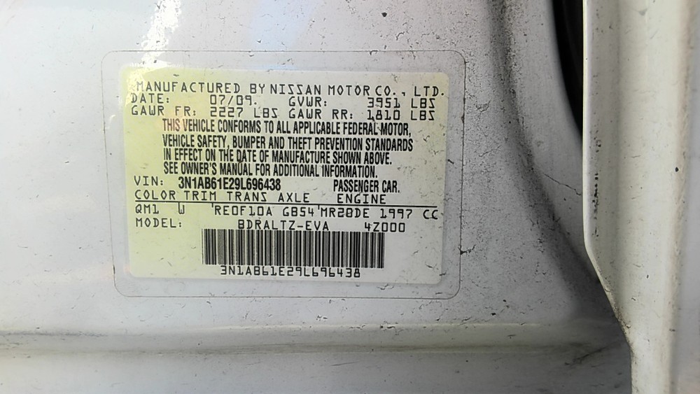 Used A/C Selector Switch fits: 2009 Nissan Sentra Grade A