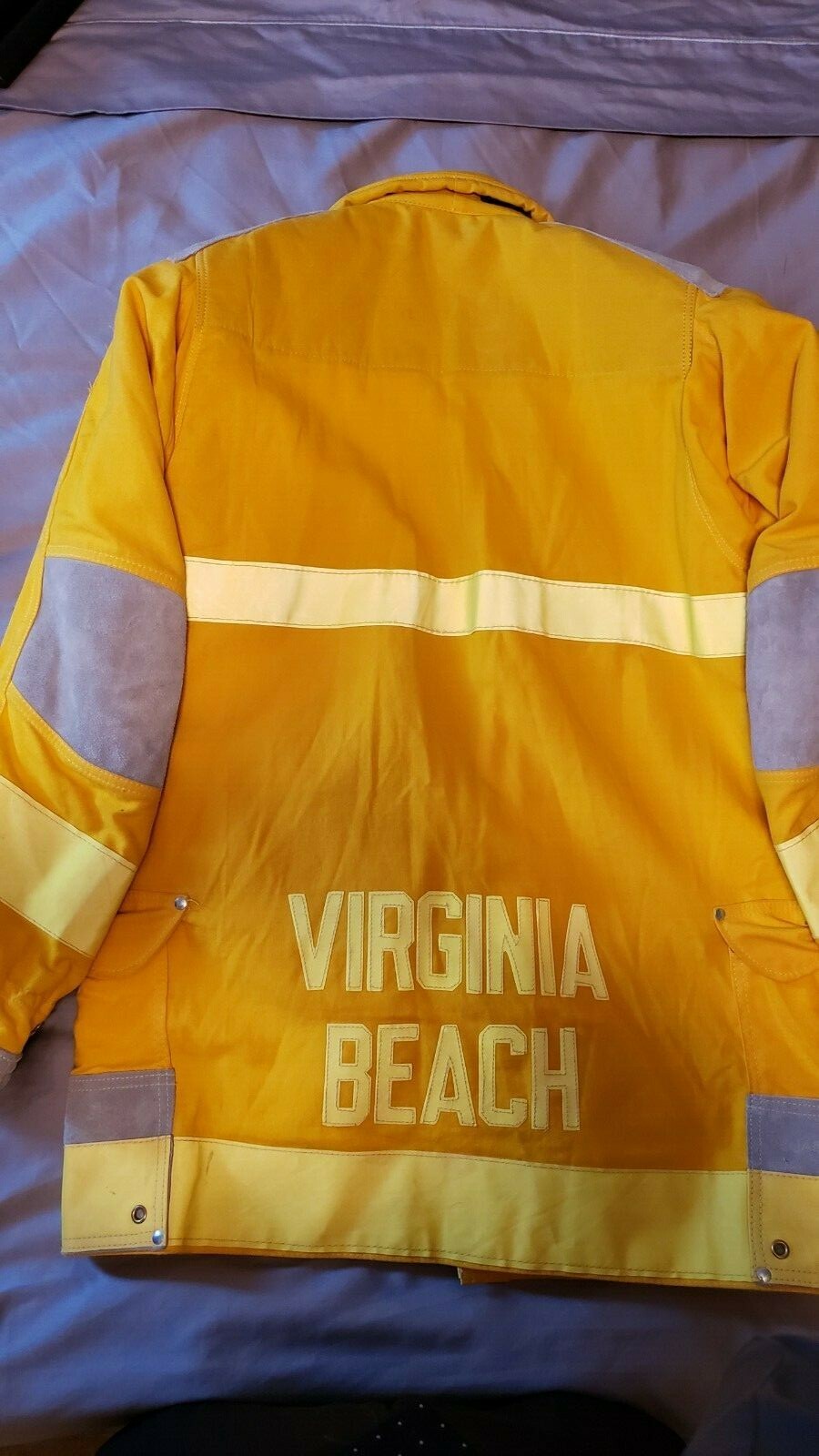 JANESVILLE LION Firefighter Bunker Turnout Coat Nomex, Gore-Tex, Lots of Leather