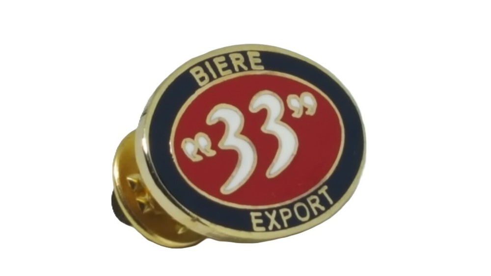 Biere 33 Export 1-inch Lapel Pin P14912
