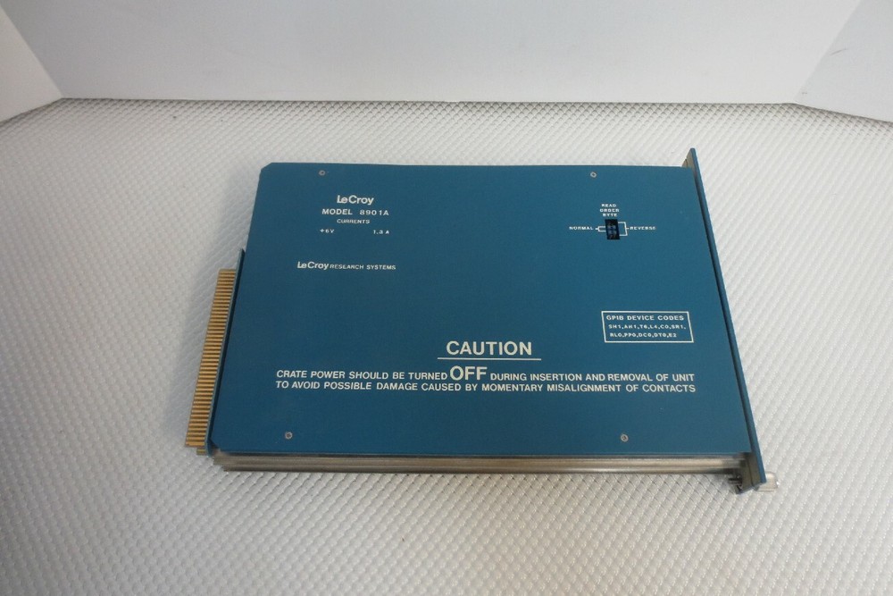 LeCroy 8901A GPIB Interface Module Plugin Card CAMAC