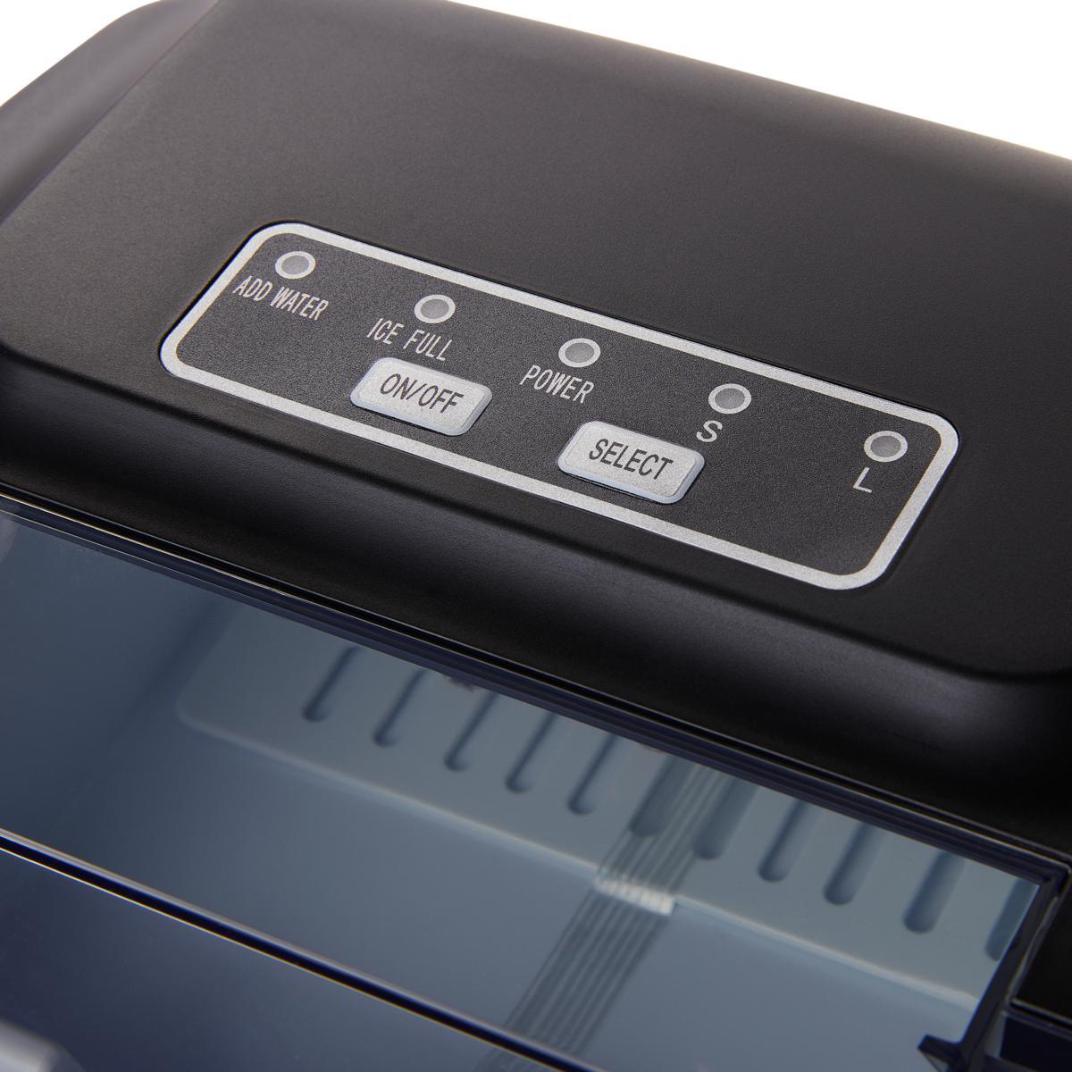 Improvements 26 lb. Portable Compact Ice Maker with Handle Refurbished