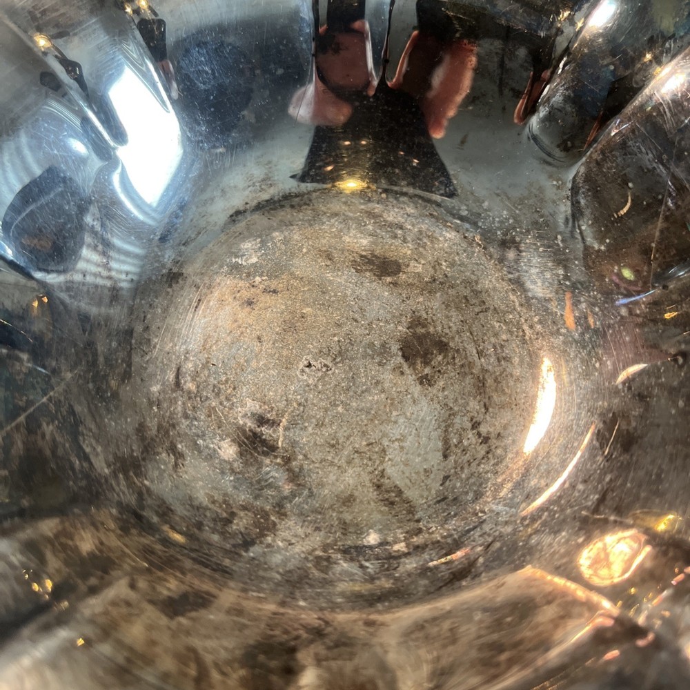 Vintage Oneida Silversmiths Silver Plated Footed Candy Dish