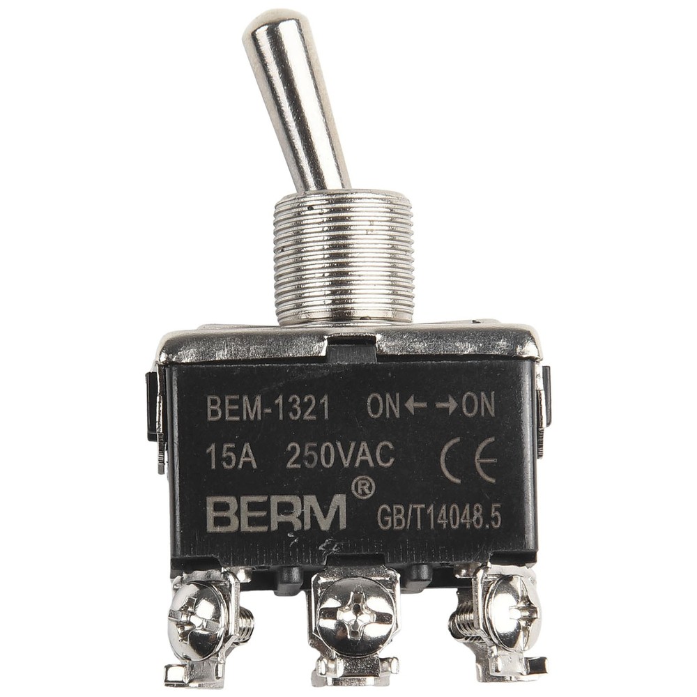 Tact Switch Button Switch 20A125VAC 500VDC 50m??max DOUBLE POLE ON/OFF/ON