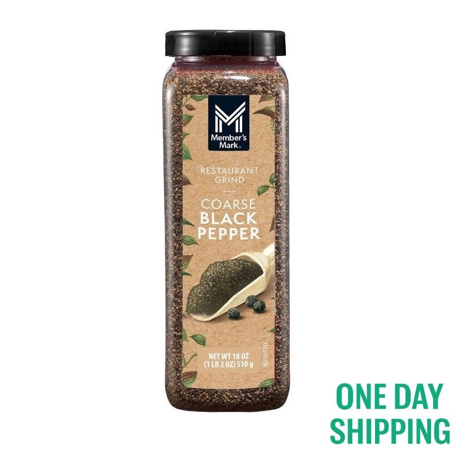 Member’s Mark Restaurant Coarse Black Pepper 18oz