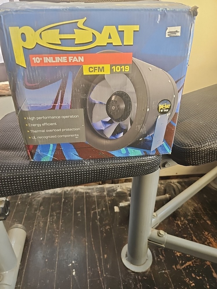 Phat Fan 10" 1019 CFM Inline Mixed Flow Fan