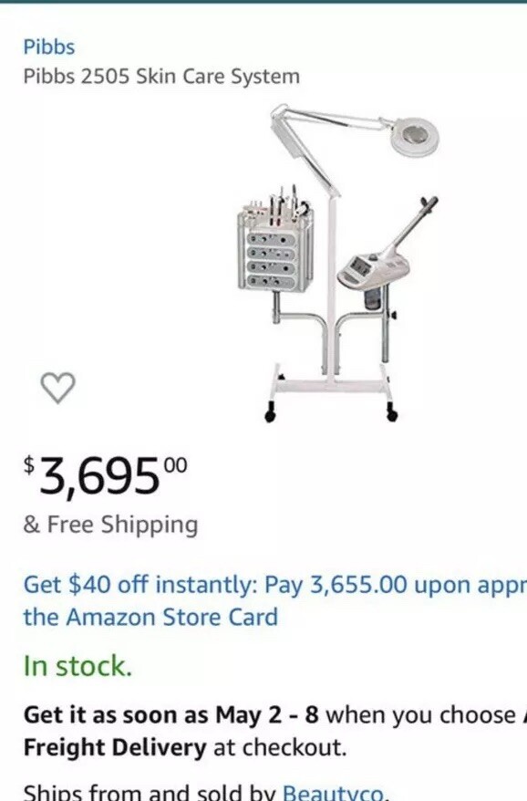 facial machine Pibbs