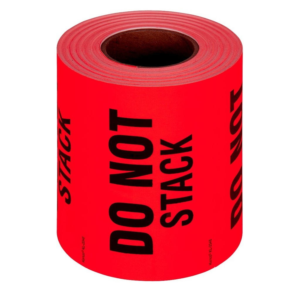 5" x 3" DO NOT STACK Inventory Stickers, Shipping and Handling Labels - 1500pc