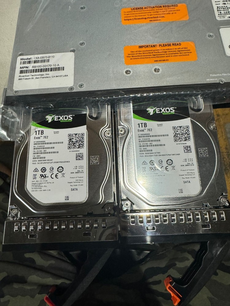 Riverbed Steelhead CXA-03070-B010 Application Accelerator