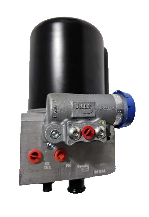 801266 Bendix AD-IS® Air Dryer SAE Ports 1/2 in-14 NPT for Kenworth & Peterbilt