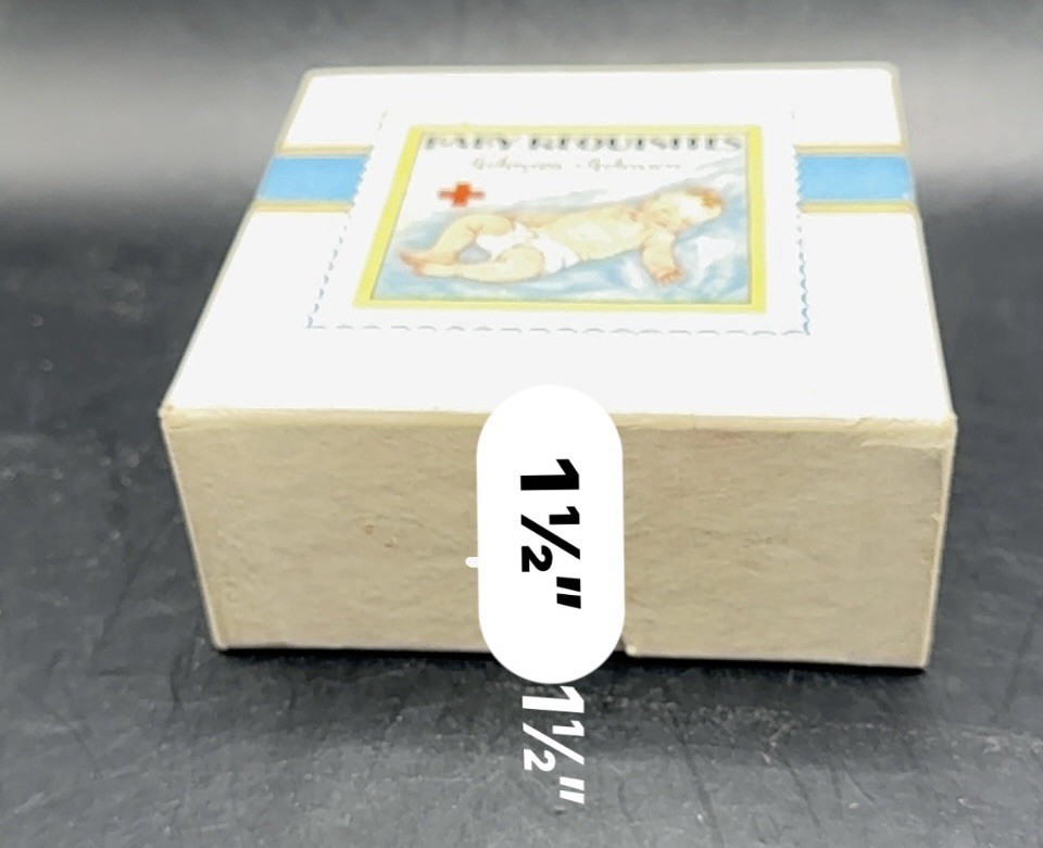 JOHNSON & JOHNSON BABY REQUISITES EMPTY BOX 1930’S