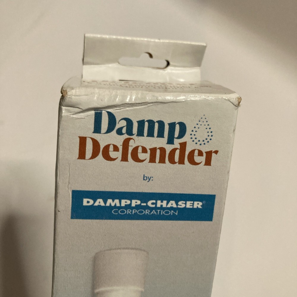 Damp Defender 24" White Compact Dehumidifier Humidity Control Dampp-Chaser