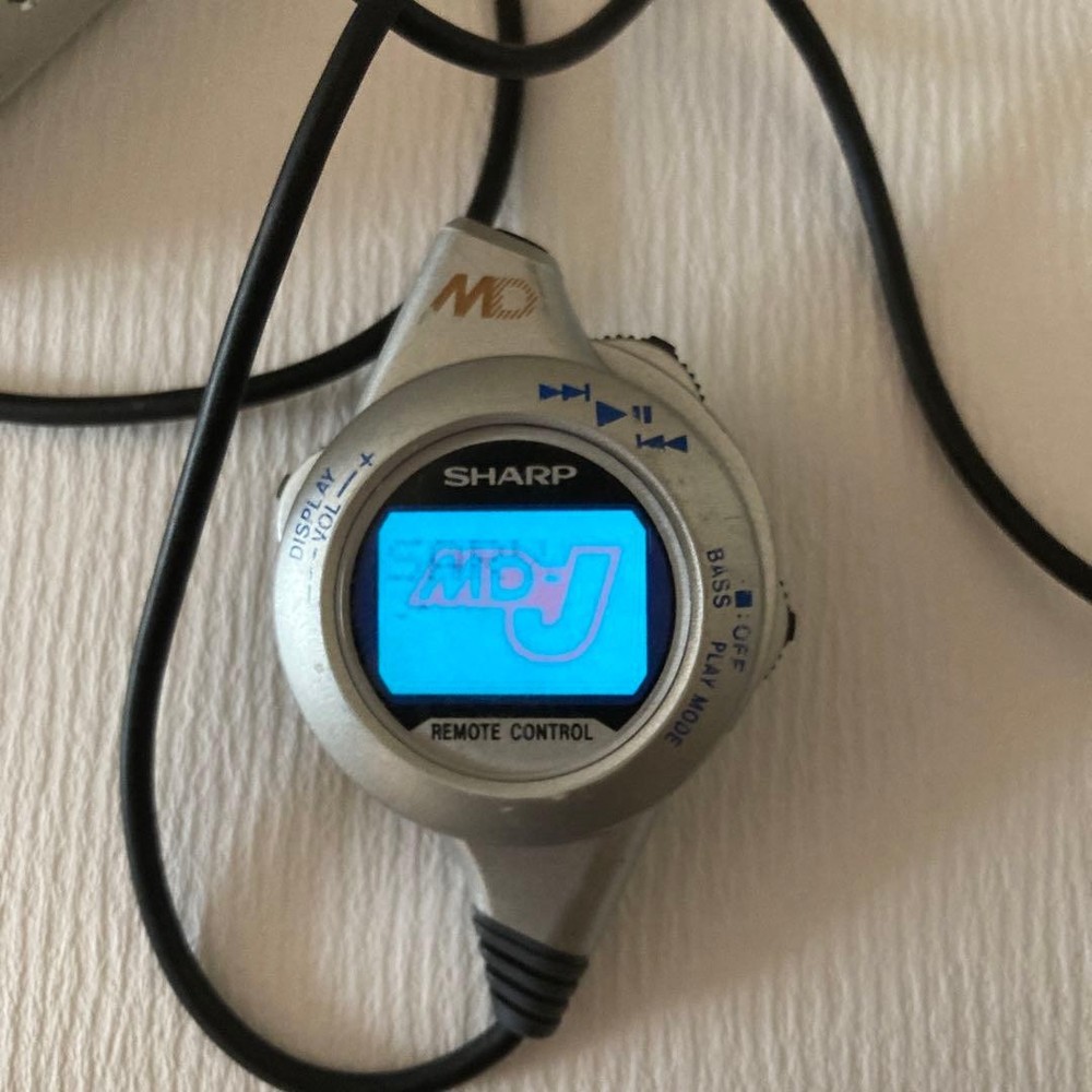 Sharp MD-ST521-S MD Player Mini DiscMini DIsc Operation confirmed