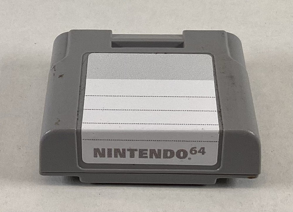 Nintendo 64 NUS-004 OEM Controller Memory Card Tested and Works