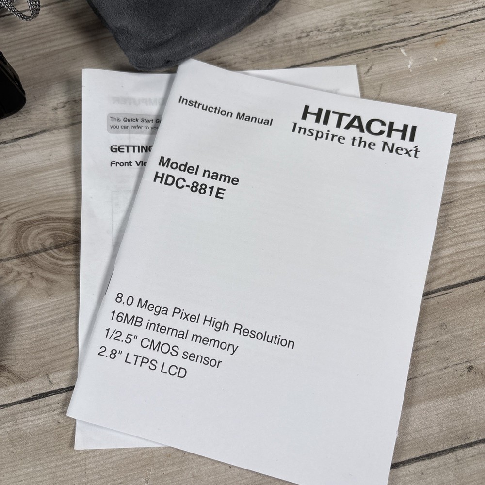 Hitachi HDC-88ie Digital Camera . Boxed VGC