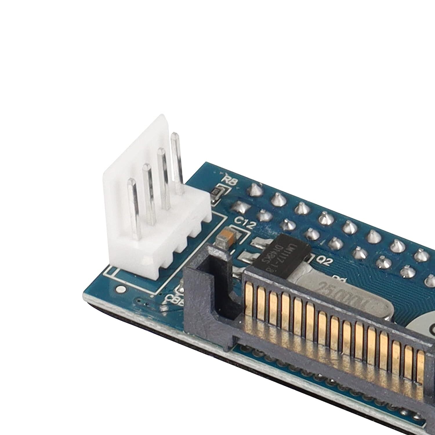 40 Pin Female SATA IDE to 22 Pin Male Adapter PATA 3.5" Card for T1 Converter US