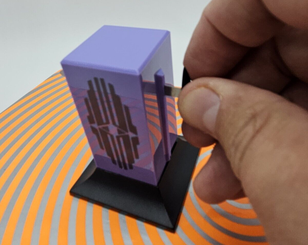 Magic Trick - Sword Through Box and Ring - Penetration Illusion Prop 3A