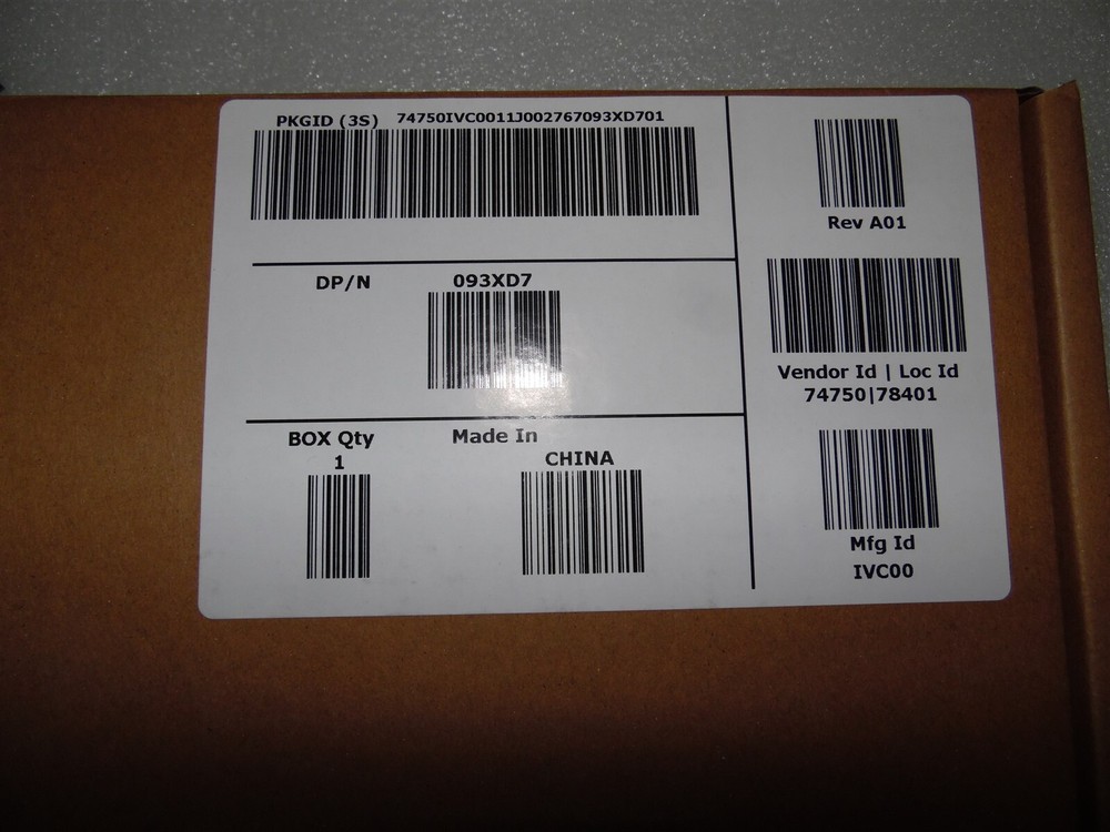 DELL EMC POWEREDGE SERVER T640 TOWER FRONT STATUS CONTROL PANEL 93XD7 (NO BEZEL)