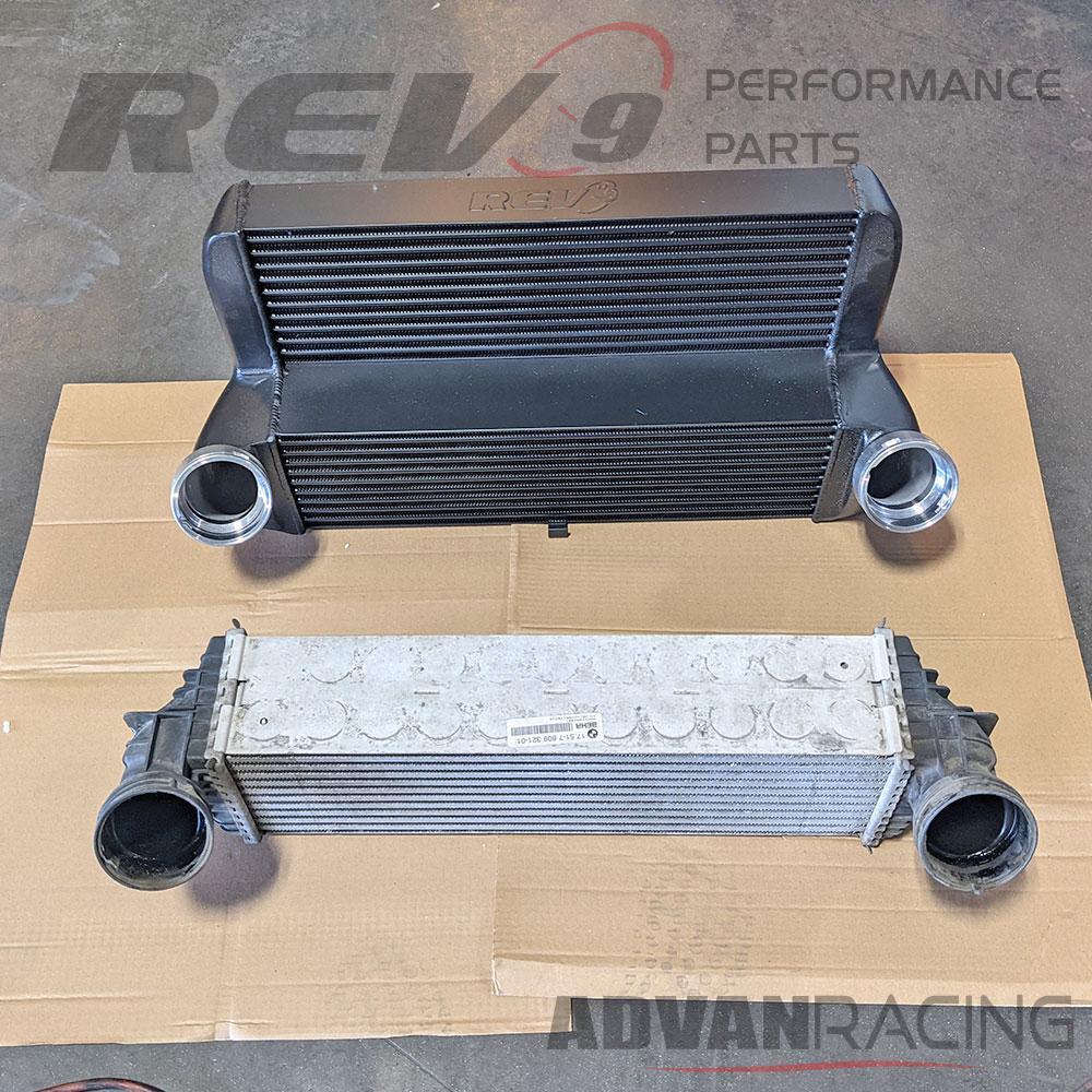 Rev9 Front Mount Intercooler Upgrade Kit Race Spec for X5 xDrive35d xDrive35i...