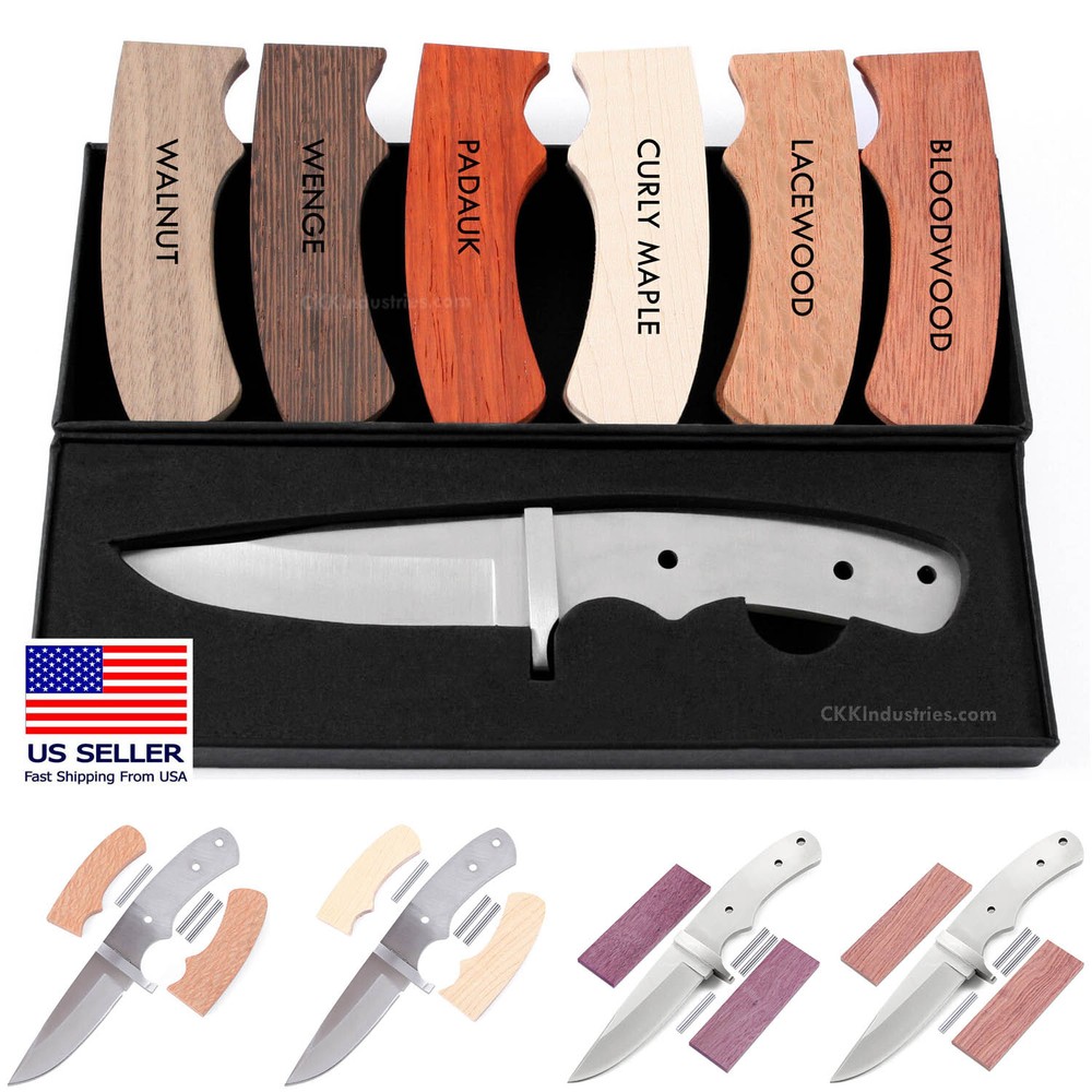 Drop Point Hunter - DIY Knife Making Kit - USA Design