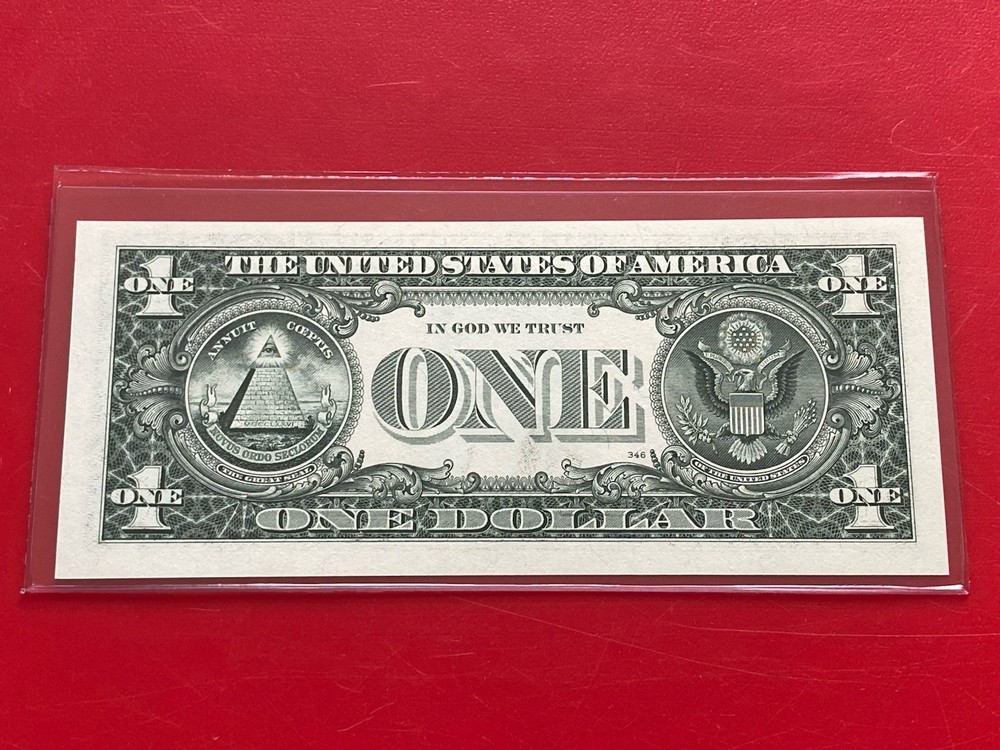 1995 STAR NOTE $1 Dollar Bill ( DALLAS K ) Uncirculated