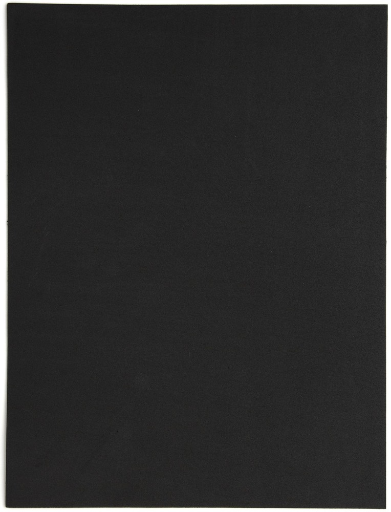 Foam Sheet 9"X12" 6mm Black