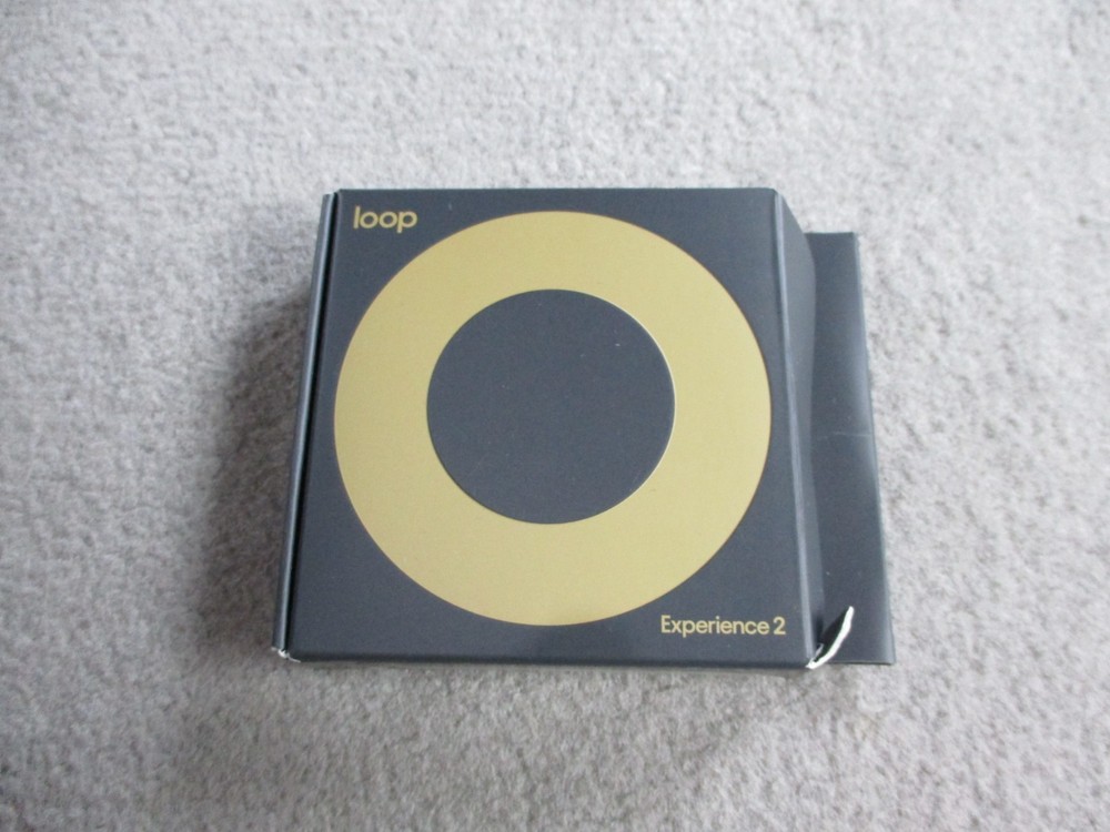 Loop Experience 2 Earplugs Gold Noise Reduction New Open Box