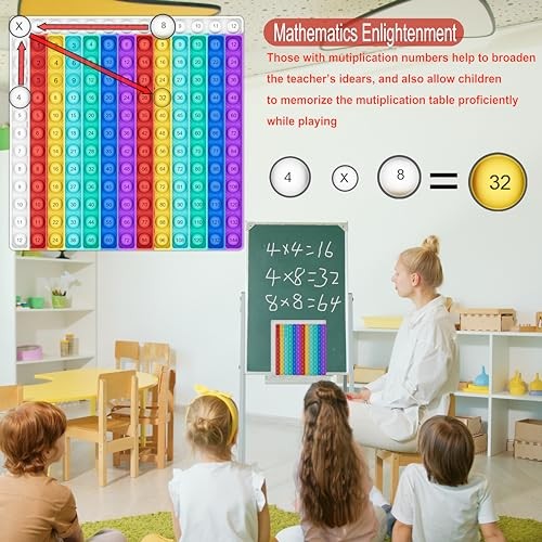 Multiplication Chart Pop It - Multiplication Game Board, Multiplication Pop It