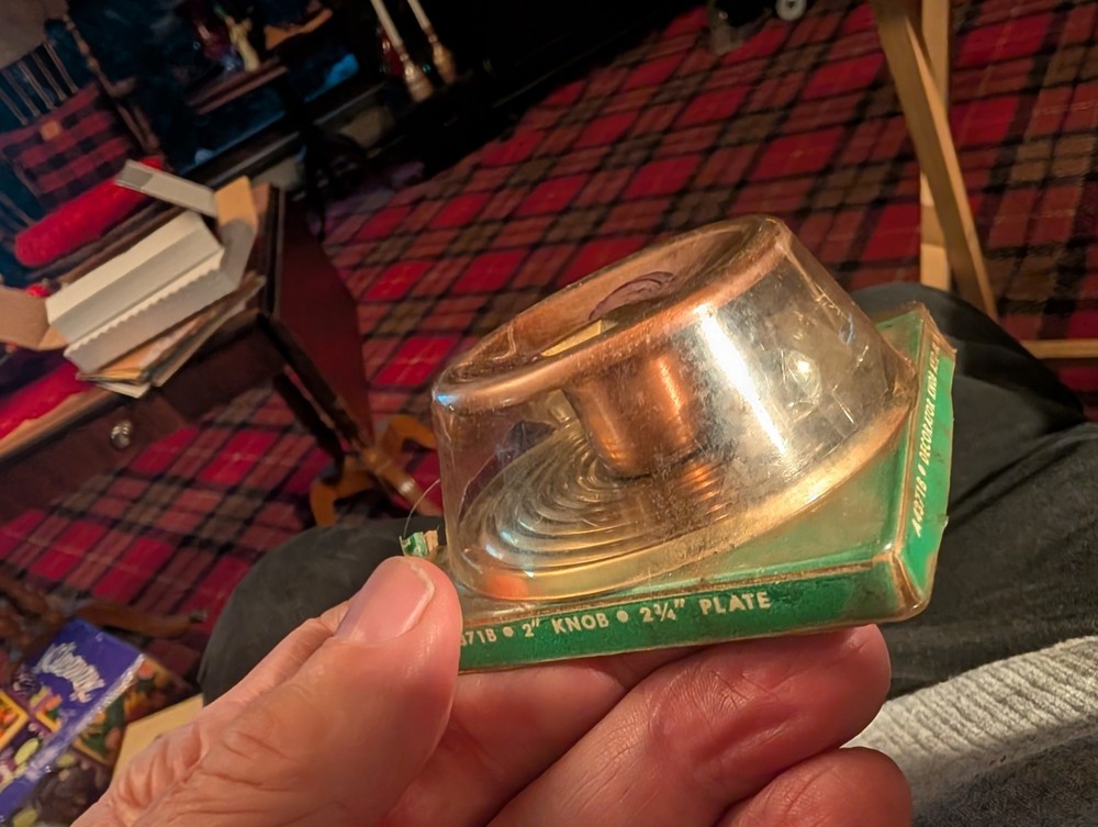NOS Vintage Decorator Knob