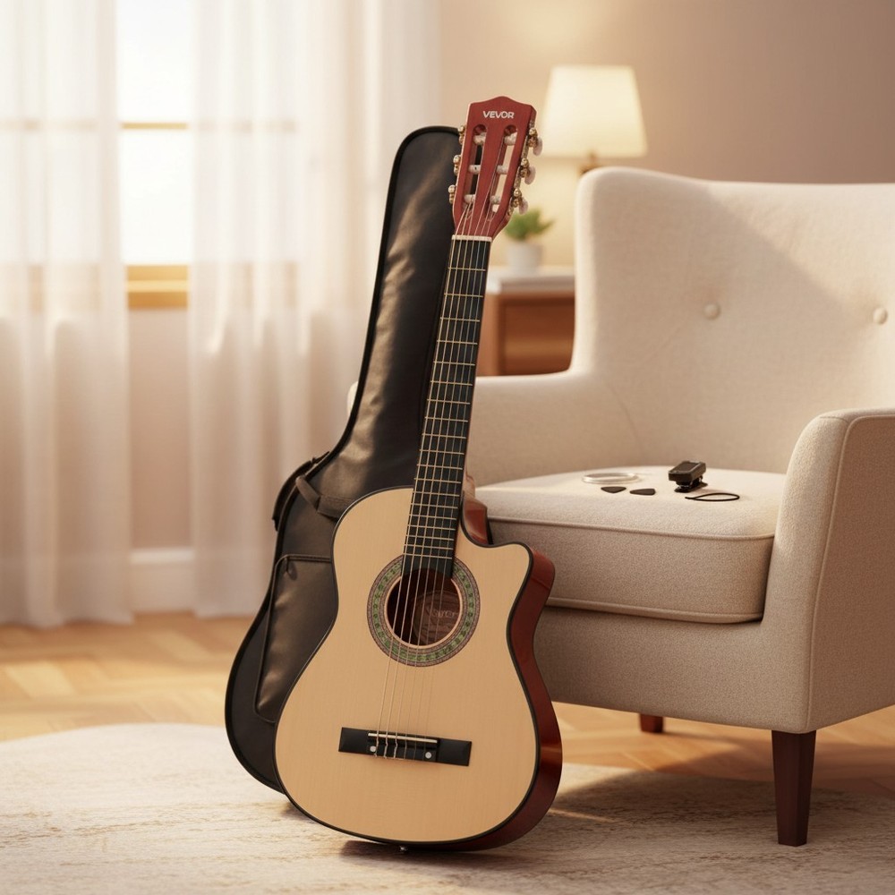 30-Inch Classical Guitar Starter Kit for Beginners - Nylon Strings & Accessories