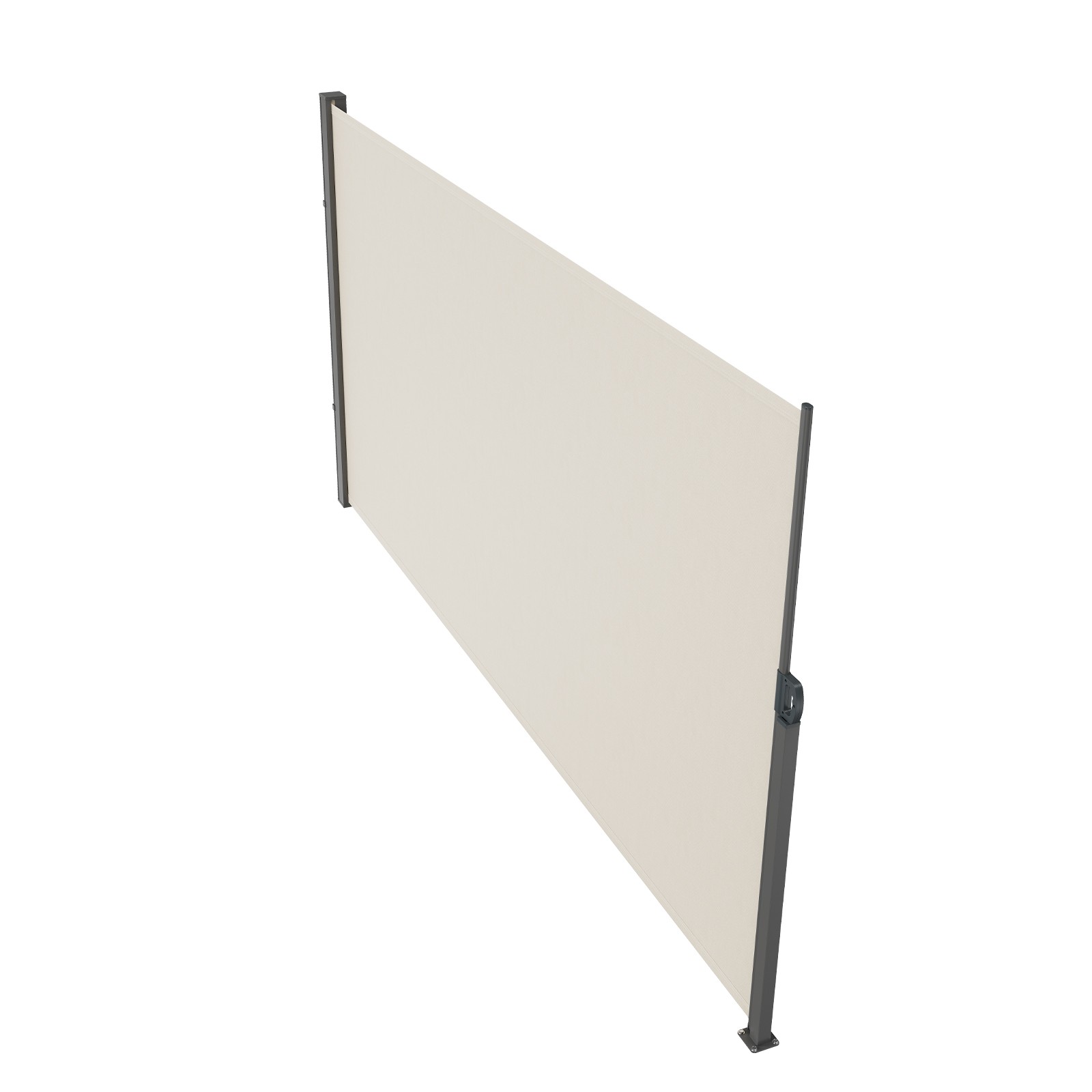 VEVOR Retractable Side Awning 71''x 138'' Patio Screen Fence Divider Fencing