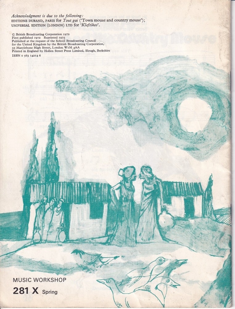 1976 Spring Music Workshop BBC 'AESOP'