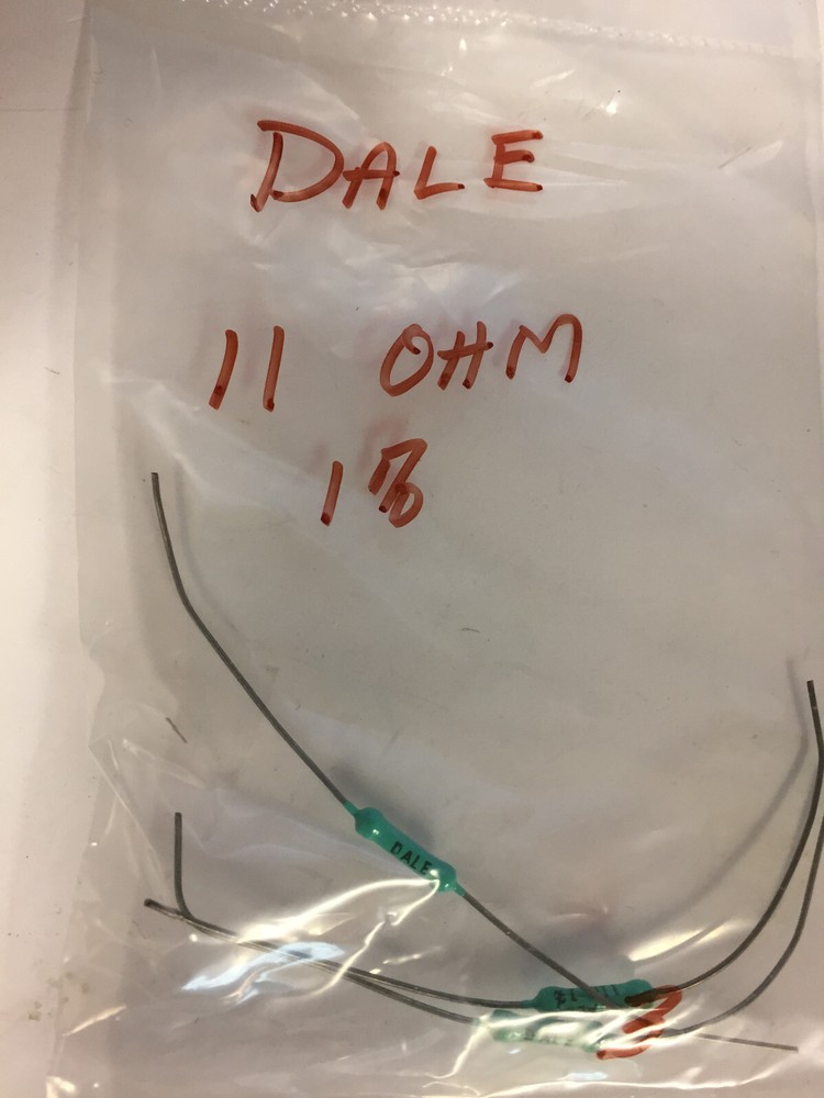 DALE 11 OHM 1%  3 PCS NEW