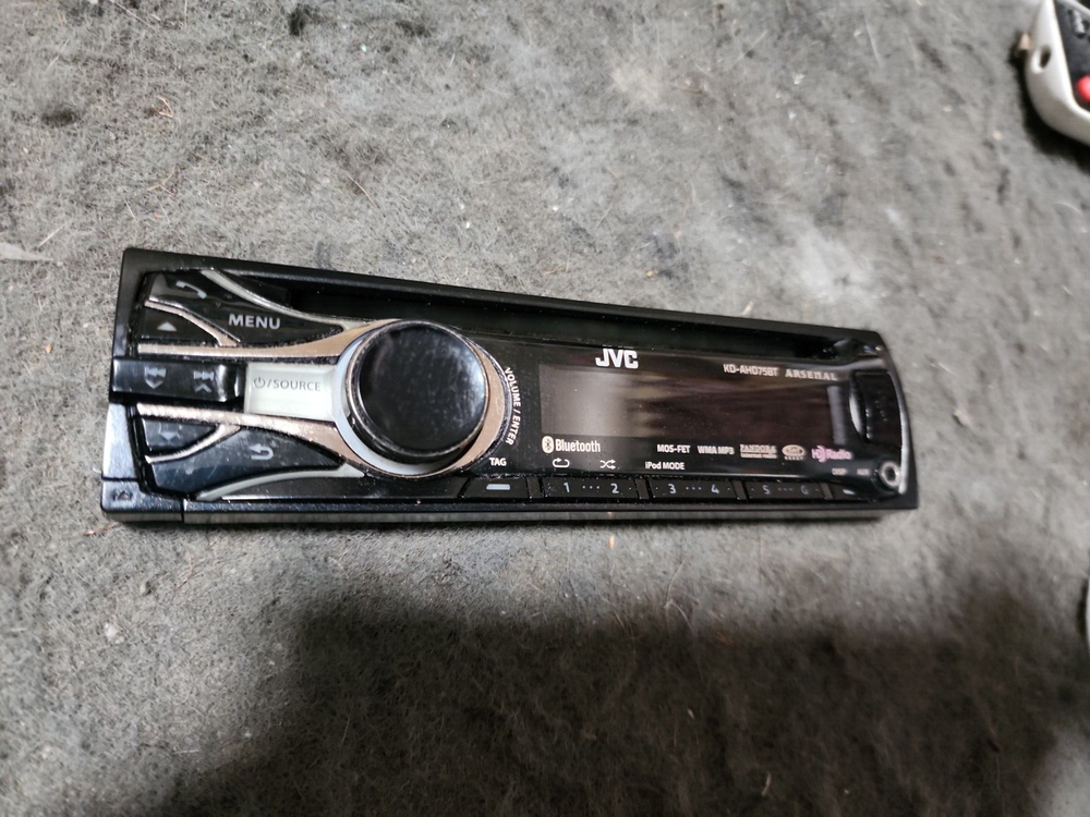 JVC KD-AHD75BT FACEPLATE ONLY TESTED