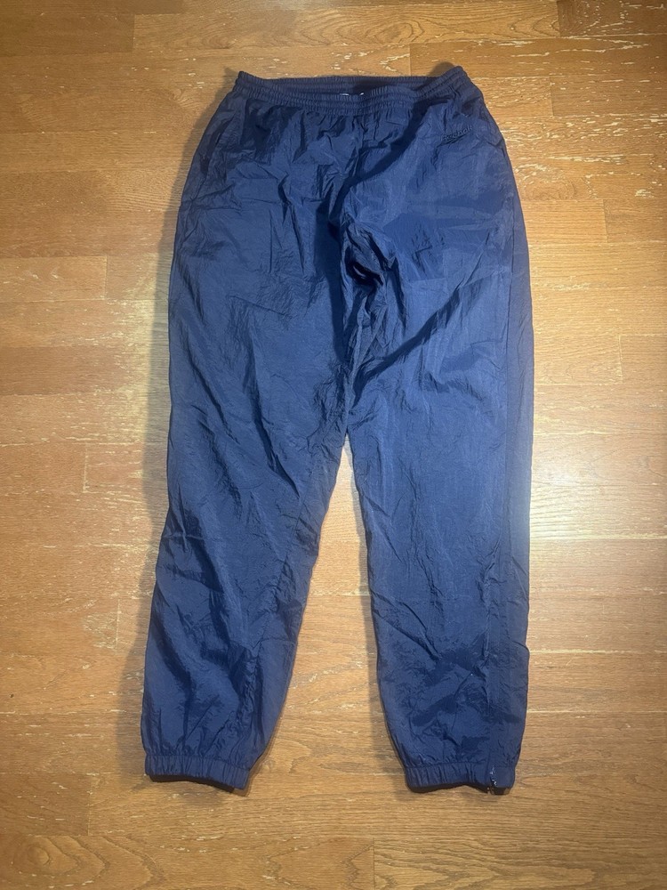 Vintage Reebok Navy Nylon Sweatpants