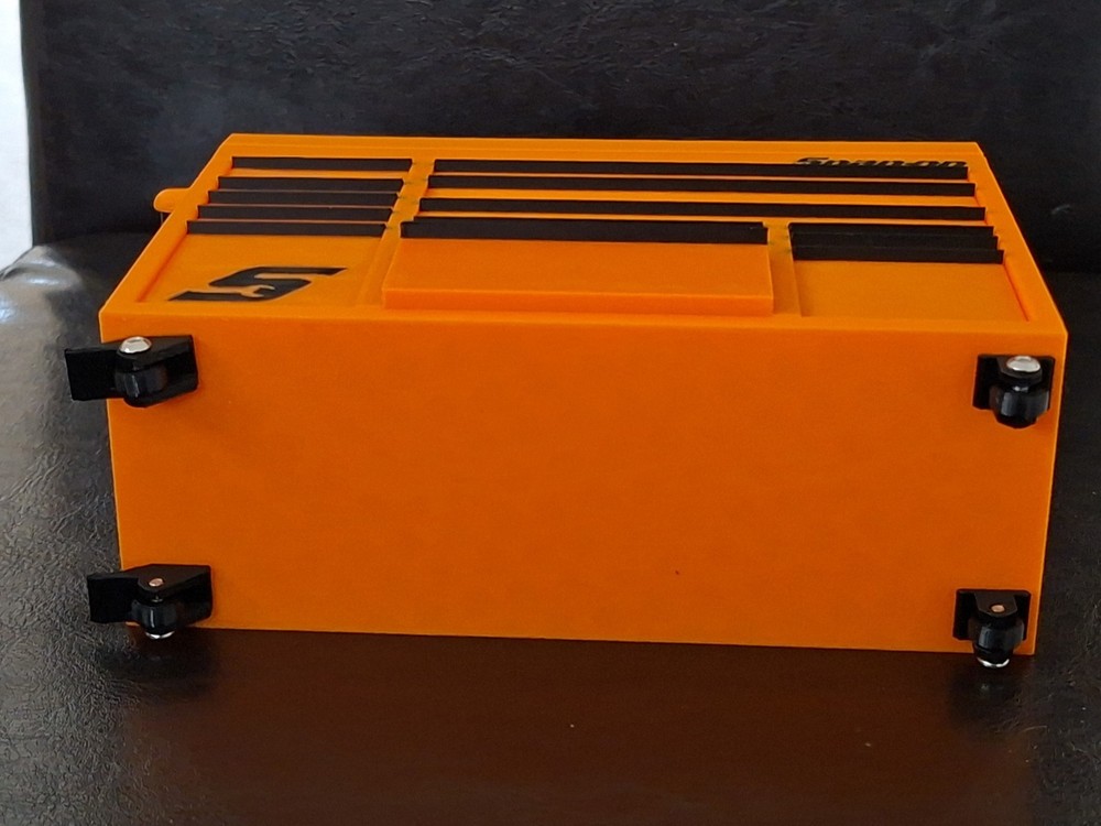 Snap-On Mini High Quality 3D Printed Toolbox (Orange)