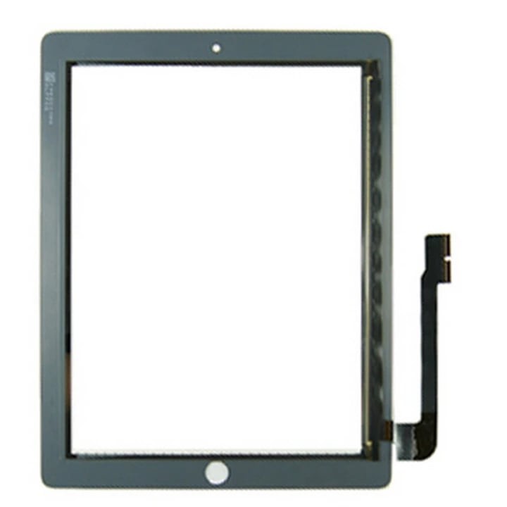 Brilliance Pro Digitizer + Home Button White Replacement Compatible For iPad 3