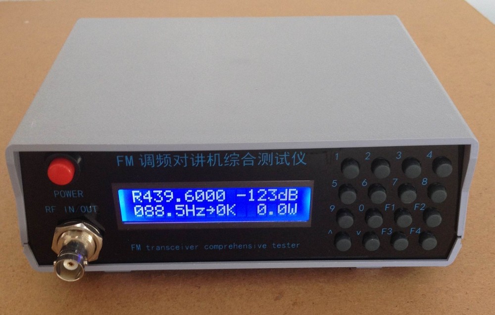 FM Power CTCSS Frequency Meter Tester Transmit receiver RF signal generator