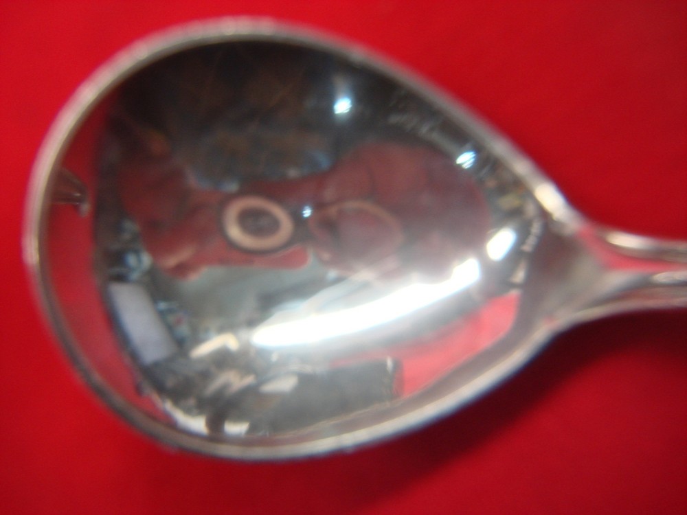 VINTAGE ROGERS & BRO. VERONA PATTERN SILVERPLATE BOULLION SPOONS - 6 PC. - NICE