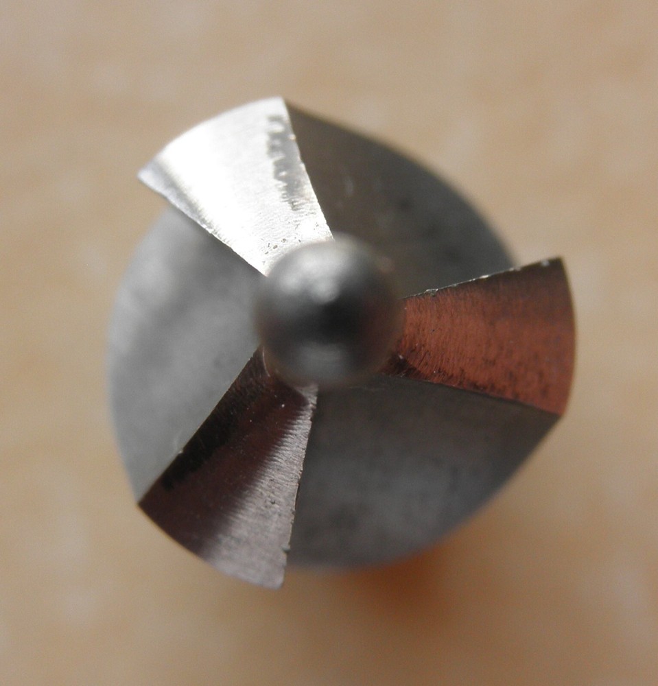 Aircraft rivet countersink 115°.