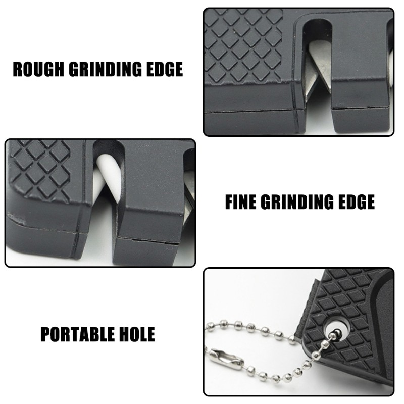 Compacts Daggers Sharpener Durability Pocket Daggers Sharpener With Antislip