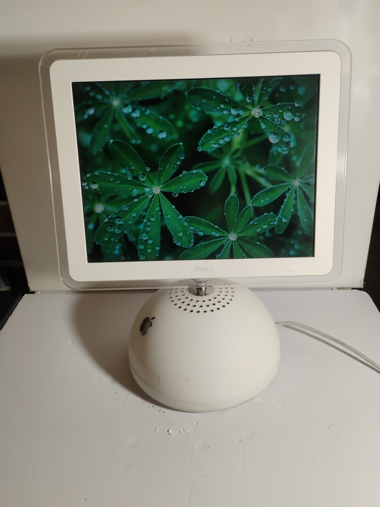 Vintage Apple iMac 2003 Computer Powers On Tested As Is