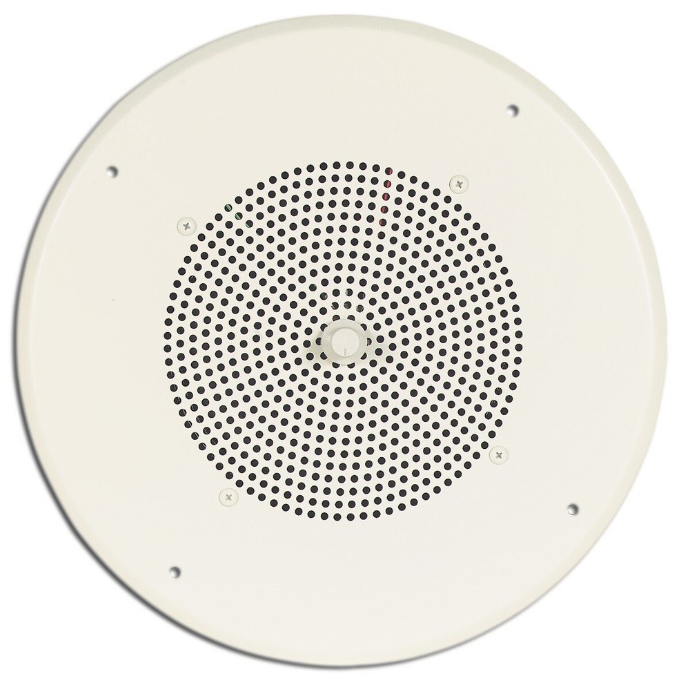Speaker with Bright White Grille By Bogen