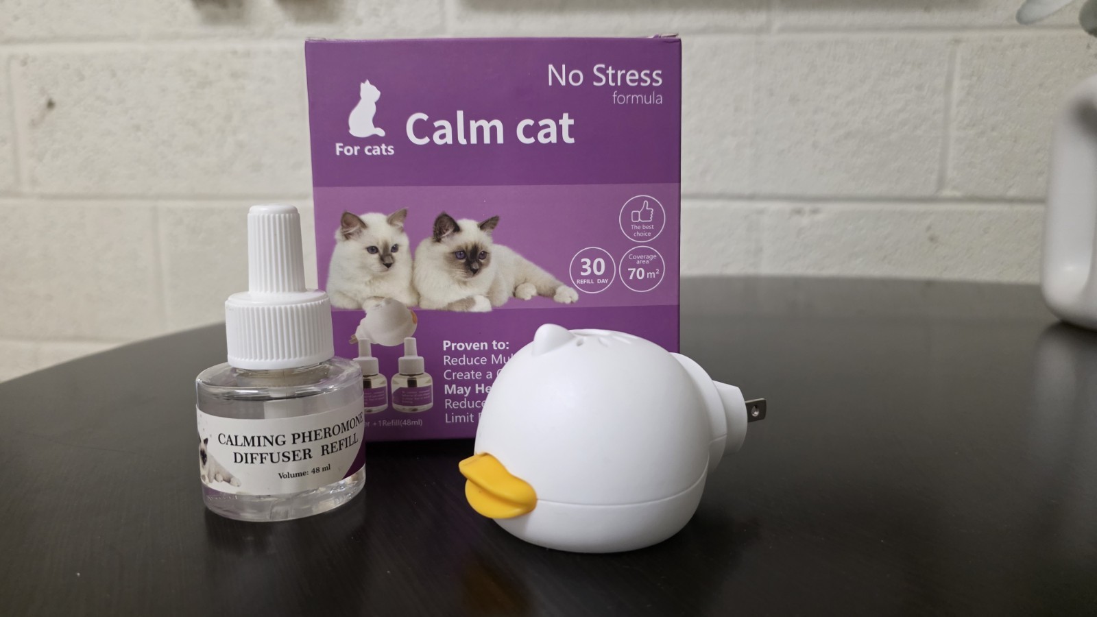 Cat Calming Diffuser Kit Plug-In For Anxiety & Stress