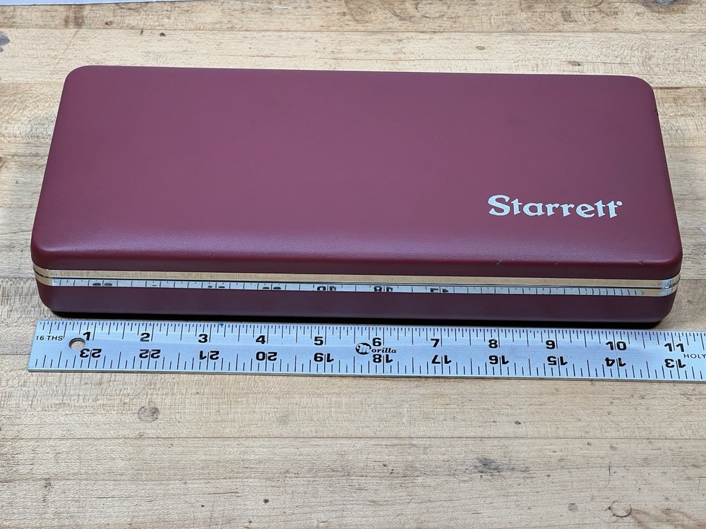 CASE ONLY For Starrett S766AZ 2 Pc Digital Caliper Micrometer Set