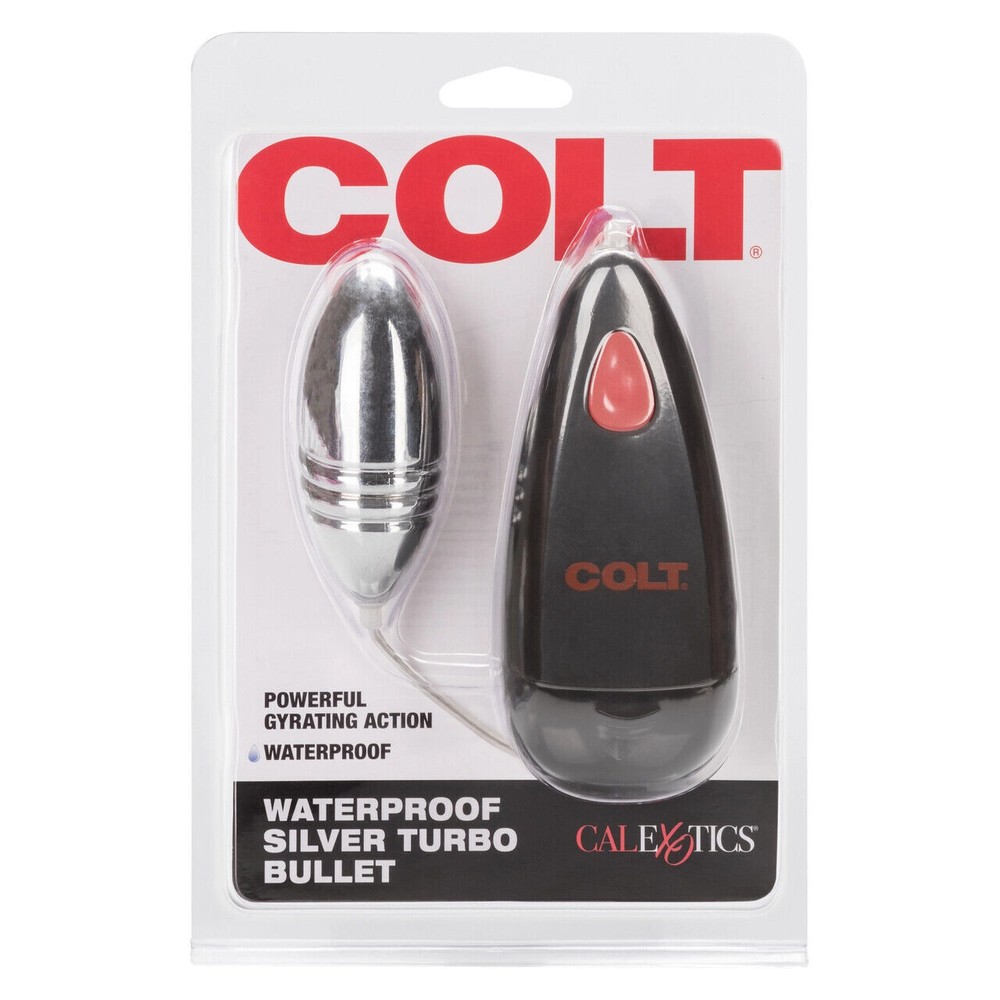 CalExotic Rechargeable Multi-Purpose Multi-Speed Turbo Bullet Vibrator in Silver