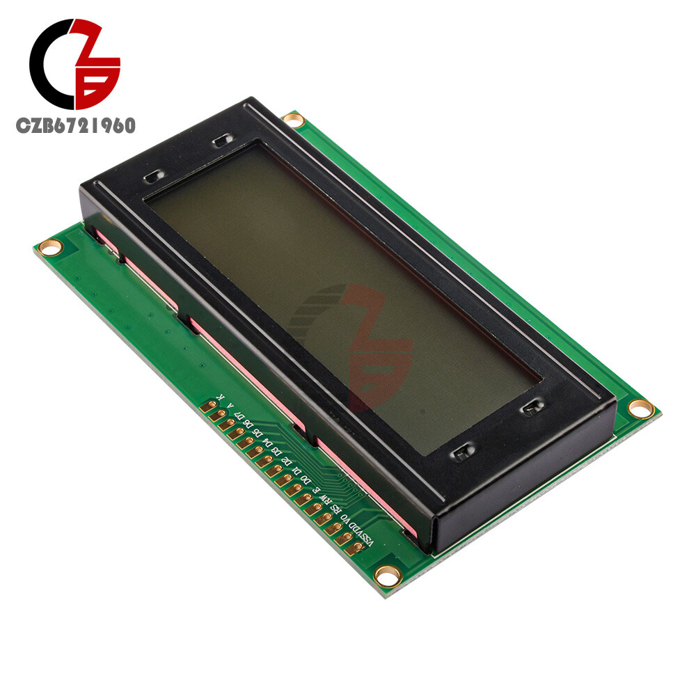 2004A LCD Display Module Character 20x4 Blacklight Display Gray Blue Screen 5V